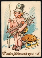 1935 Munich Special Card for the Winter Relief