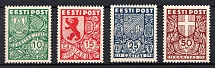 1939 Estonia (Mi. 142 - 145, Full Set, CV $70)