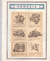 Venice, Italy, Stock of Cinderellas, Non-Postal Stamps, Labels, Advertising, Charity, Propaganda (#590)