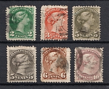 1870-94 Canada (Canceled, CV $130)