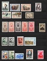 1952 Year Soviet Union Collection of 23 Full Sets (MNH)