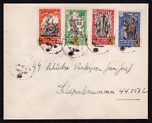 Belgian Flemish Legion, Germany, Military Mail Fieldpost Feldpost, Cover (Mi. I - IV, Full Set)
