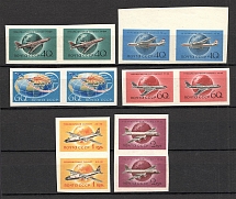 1958-59 USSR The Civil Aviation of the USSR Pairs (MNH)