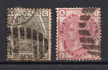 1873-80 Great Britain (Canceled, CV £130)