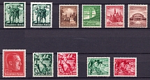 1938 Third Reich, Germany (Full Sets, CV $120, MNH)
