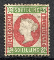 1873 Heligoland Germany 3/4 S (CV $40)