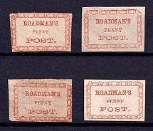 Roadman's Penny Post, United States Locals & Carriers (Bogus Stamps)