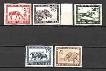 1946 Austria Horses (CV $15, Full Set, MNH)