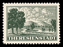 1943 Theresienstadt Ghetto, Bohemia and Moravia, Germany (Mi. 1, CV $720, MNH)