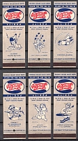 Pepsi Cola Trade Mark and Walt Disney, Army Set, United States, Stock of Cinderellas, Non-Postal Stamps, Labels, Advertising, Charity, Propaganda