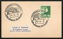 1938 Scott 487 with Special Postmark Gaggenau