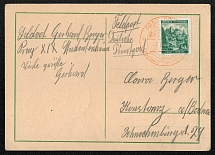 1940 Postcard sent through the Official German Field Post. Franked with Mi 39. Mailed from Prag