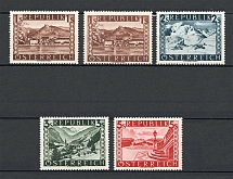 1945-47 Austria (Roller Printing, CV $75, MNH/MVLH)