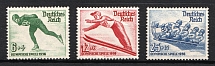 1935 Third Reich, Germany (Mi. 600 - 602, Full Set, CV $80, MNH)
