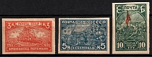 1930 The 25th Anniversary of Revolution of 1905, Soviet Union, USSR, Russia (Imperforate, Full Set, MNH)
