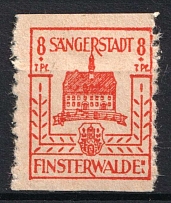 1946 8+7pf Finsterwalde, Germany Local Post (Mi. 5 a V a I, Signed, CV $80, MNH)