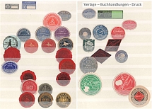 Publishing Company, Bookstores, Printing Factory, Companies and Brands Private Seals, Stock, Germany, Rare