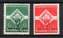 1935 Third Reich, Germany (Mi. 571 - 572, Full Set, CV $30, MNH)