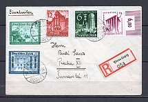 1939 Third Reich registered cover to Praha