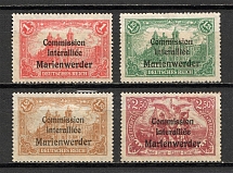 1920 Germany Joining of Marienwerder (CV $20, Full Set)