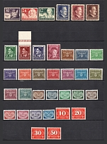 1940-43 General Government, Germany (Full Sets, CV $50, MNH)