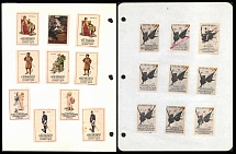 1914 Exhibition, Leipzig, Germany, Stock of Cinderellas, Non-Postal Stamps, Labels, Advertising, Charity, Propaganda