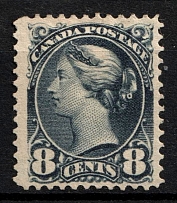 1893 8c Canada (SG 118, CV $200)