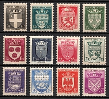 1942 France (Mi. 564 - 575, Full Set, CV $40)