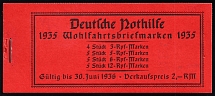 1935 Booklet with stamps of Third Reich, Germany in Excellent Condition (Mi. MH 41, CV $260)