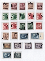 1942-44 Germany, Third Reich, Print Errors Stock (MNH)