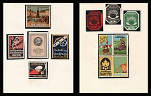 Germany, Stock of Cinderellas, Non-Postal Stamps, Labels, Advertising, Charity, Propaganda (#392)