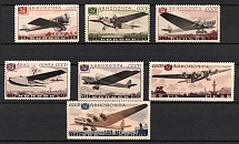 1937 Aviation of the USSR, Soviet Union, USSR, Russia (Full Set, MNH)
