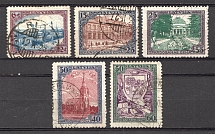 1925 Latvia (CV $60, Full Set, Cancelled)