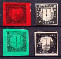 2c Cumming's City Post, United States Locals & Carriers (Old Reprints and Forgeries)