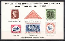 1960 London International Stamp Exhibition Souvenir Block