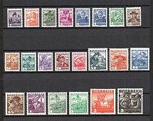 1934-36 Austria (CV $365, Full Set, MNH/MH)