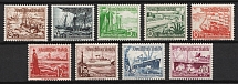 1937 Third Reich, Germany (Mi. 651 - 659, Full Set, CV $130, MNH)