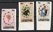 1981 Lesotho (IMPERFORATED, Full Set, MNH)