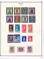 Poland, Collection (19 Pages, Full Sets, CV $600)
