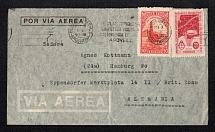 1948 Argentina, Airmail Commercial Cover, send from Buenos Aires to Hamburg