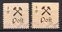 1945 Grossraschen, Local Mail, Soviet Russian Zone of Occupation, Germany (Type III, CV $50)