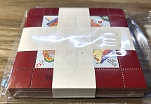 Bhutan, 100 x Souvenir Sheets Dealer Stock, Perfect condition, Good for Resale (Sc. 1432, 100 pcs, Total CV $425, MNH)
