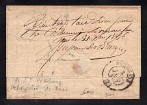 1836 Cover from St. Petersburg to Bordeaux