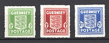1941-44 Germany Occupation of Guernsey (Full Set, CV $70, MNH)