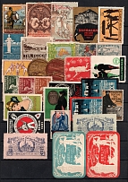 Germany, Europe & Overseas, Stock of Cinderellas, Non-Postal Stamps, Labels, Advertising, Charity, Propaganda, Cover (#357)