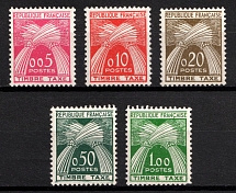 1960 France (Mi. 93 - 97, Full Set, CV $80, MNH)