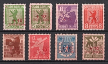 1946 Storkow (Mark), Germany Local Post (Mi. 1 - 8, Full Set, CV $30, MNH)