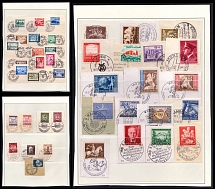 Third Reich, Germany, Stock of Stamps (Special Cancellations)