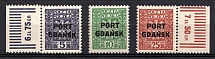 1929-30 Port Gdansk, Poland (Full Set, CV $20, MNH)