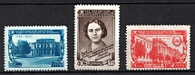 1950 10th Anniversary of the Lithuanian SSR, Soviet Union USSR (Full Set, MNH)